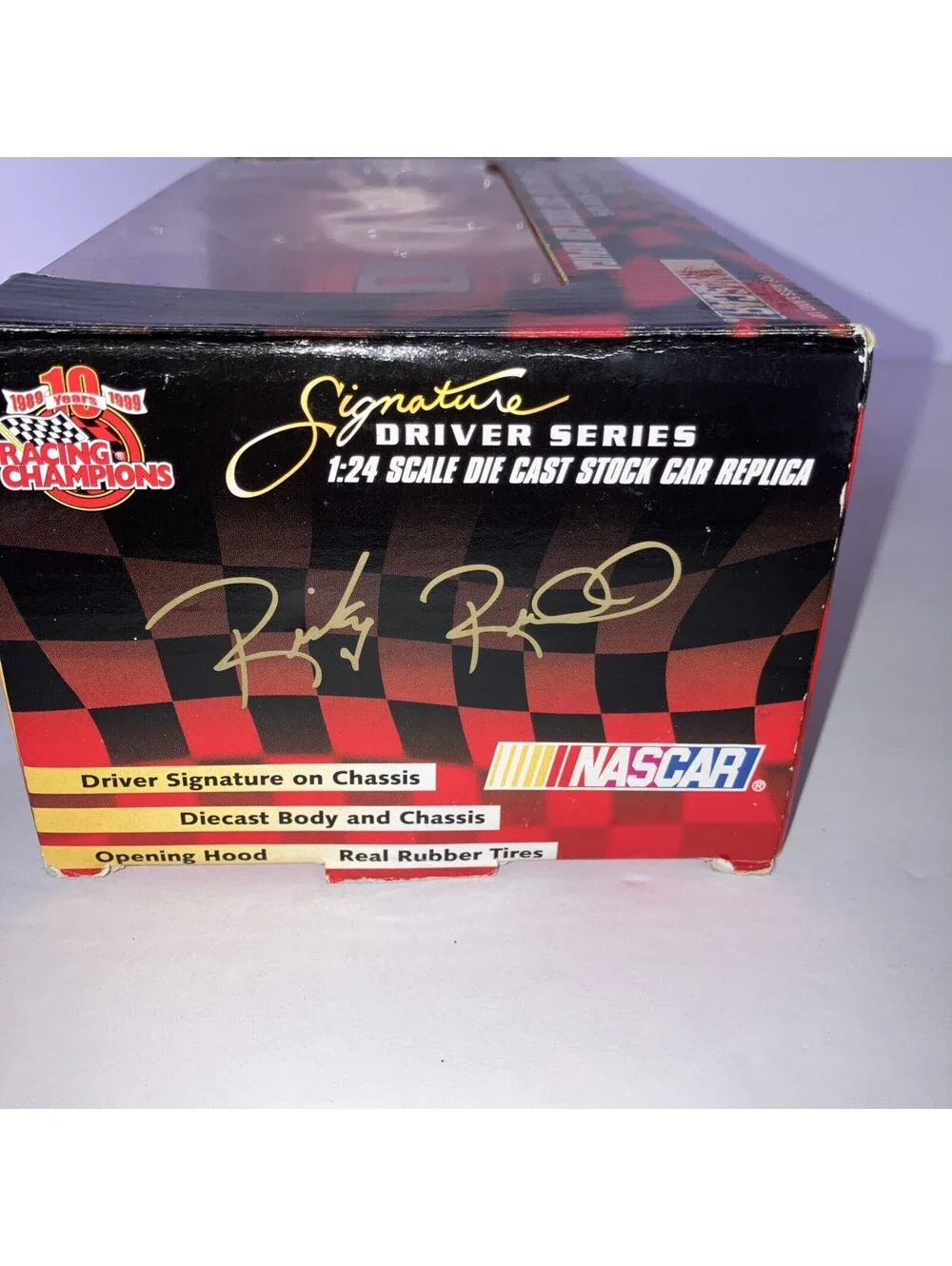 VINTAGE 1998 Ricky Rudd #10 Tide NASCAR Racing Champions 1:24 Diecast NEW